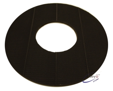 Replacement Fastening strap - Full cover pad with foam rubber covering 460 x 160 mm Ø