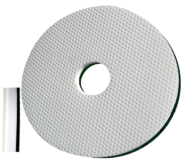 Hevo-Pro-Line ® New-Mélamine-Magic-pad Blanc 406 mm 16" par exemple pour Hoover C 5236 