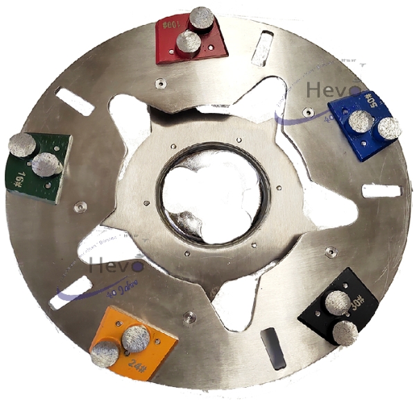 Stainless steel diamond grinding disc - 406 mm Ø