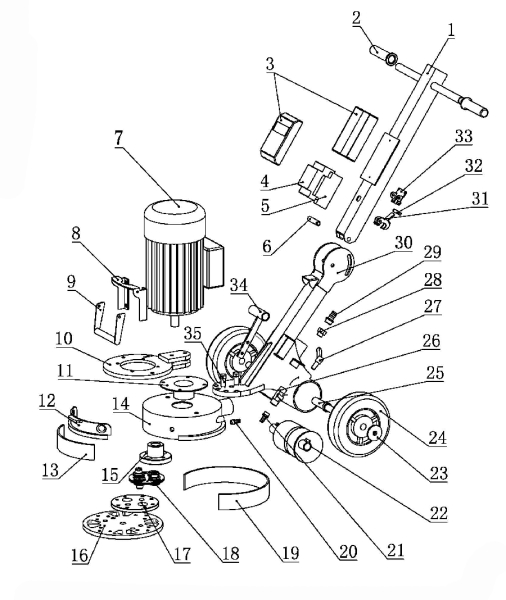 No.29 Water nozzle D BS 250