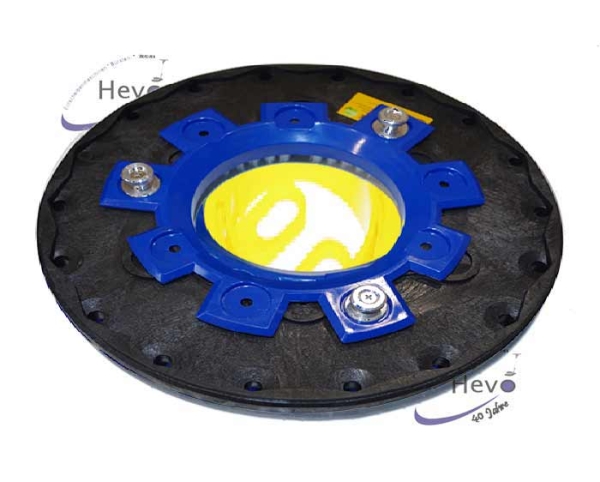 Pad holder with CL - 410 mm Ø