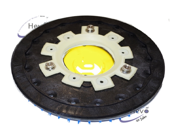 Borsten - Treibteller mit CL gelb - 330 mm Ø