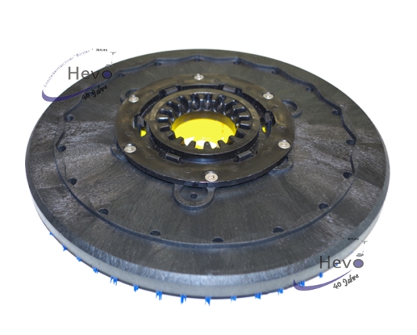 Borsten-Treibteller mit CL gelb - 535 mm Ø