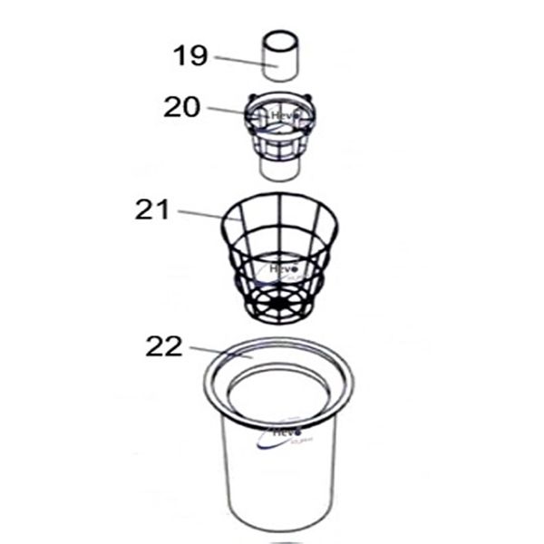 Nr. 21 Korb für Filter Hevo-Pro-Line® CT 80-2K