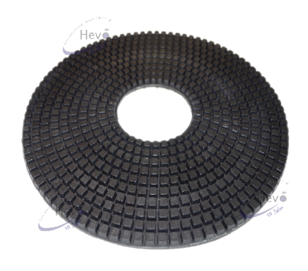 Diamond abrasive - pad 400 x 8 mm Ø = 16" - Grain 50 - Grain 3000