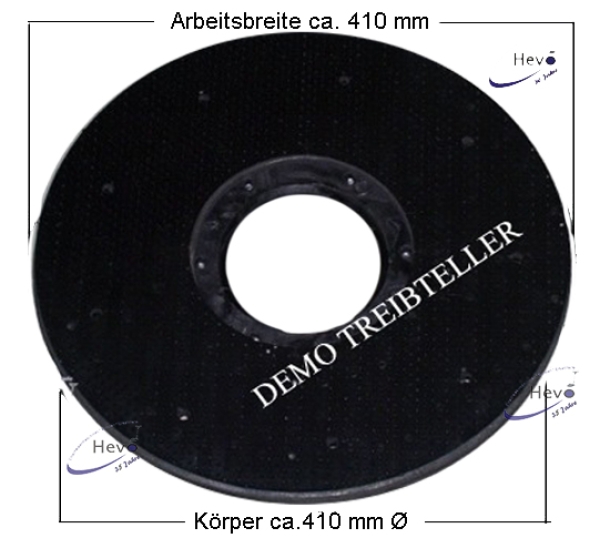 Treibteller Igelbelag - 410 mm Ø