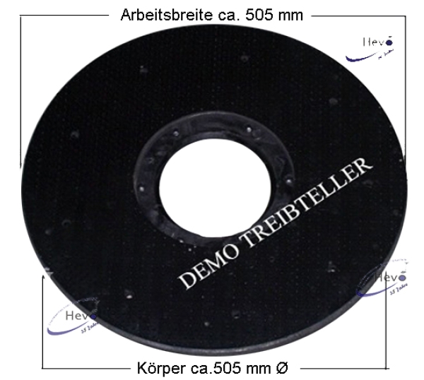 Dom - Treibteller Igelbelag Klindex Bella - 505 mm Ø