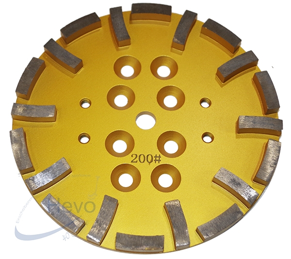 Diamond grinding wheel 250 mm Ø - Grain 6 - Grain 300