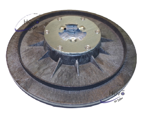 Grinding plate with pyramid studs - 406 mm Ø