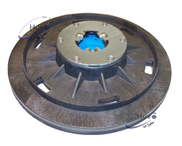 Dom - Treibteller Igelbelag mit CL blau - 406 mm Ø