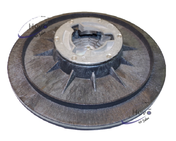 Grinding plate with pyramid studs - 406 mm Ø