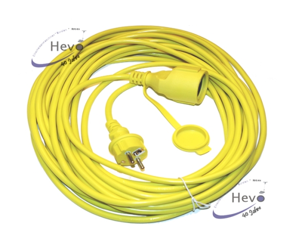 Extension cable 3 x 1.5 mm², 12.5 m