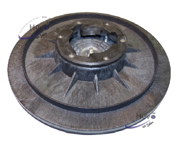 Grinding plate with pyramid studs - 406 mm Ø