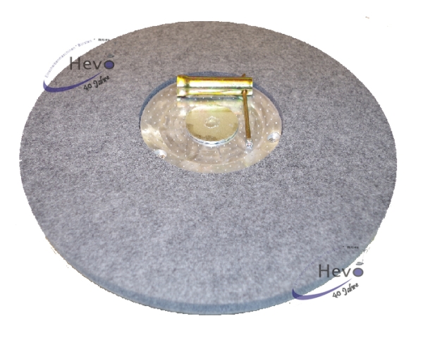 Dom - Schleifteller Filzbelag - 406 mm Ø