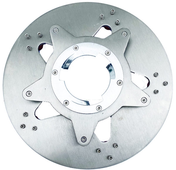 Stainless steel diamond grinding disc - 406 mm Ø