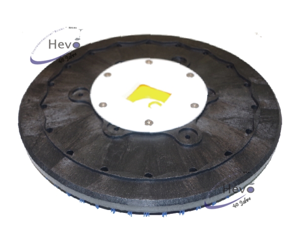 Borsten - Treibteller mit CL gelb - 360 mm Ø