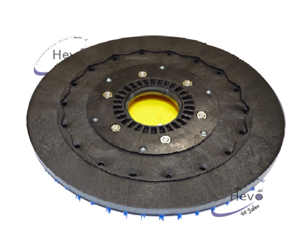 Borsten - Treibteller mit CL gelb - 406 mm Ø Magnetic Hub