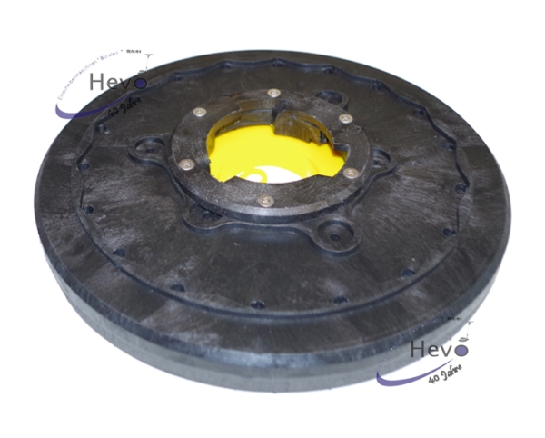 Treibteller Igelbelag mit CL gelb - 530 mm Ø