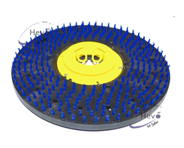 Borsten-Treibteller mit CL gelb - 460 mm Ø