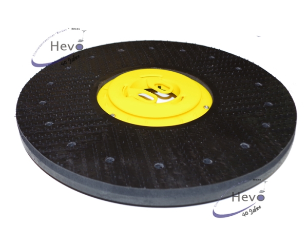 Treibteller Igelbelag m. CL-gelb - 275 mm Ø