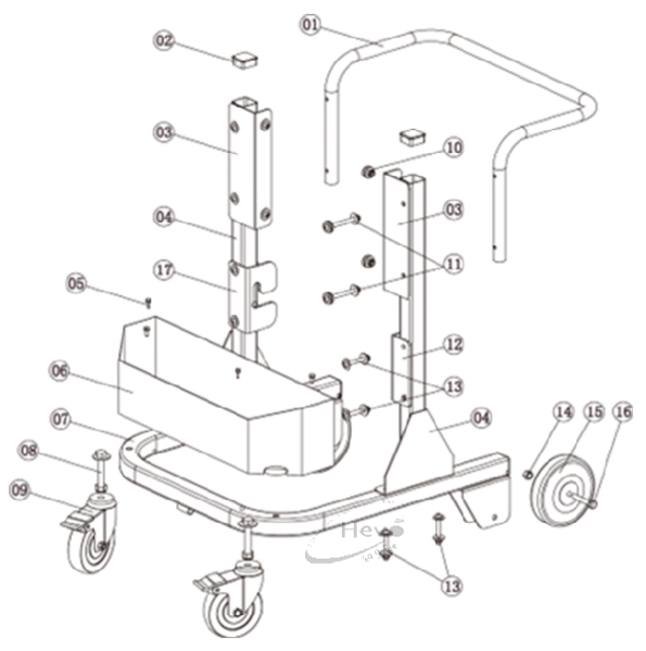 Nr. 4 Strut HevoVac S 302 - S 303