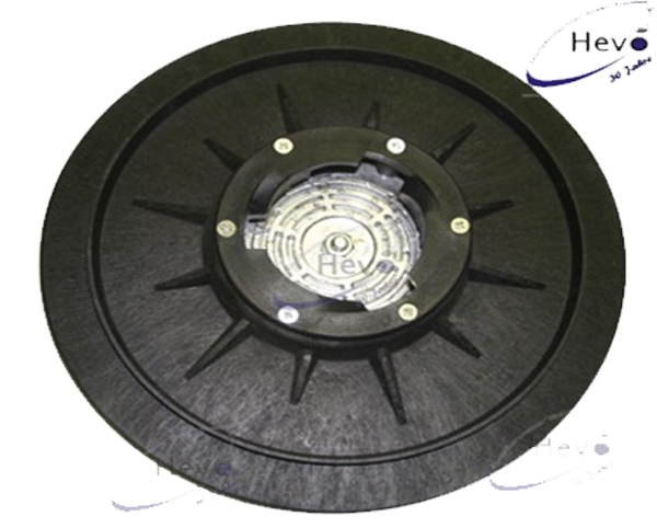 Grinding plate with fastening strap - 406 mm Ø