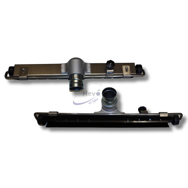 Saugdüse Trocken D50 x 465 mm Alu m. Räder