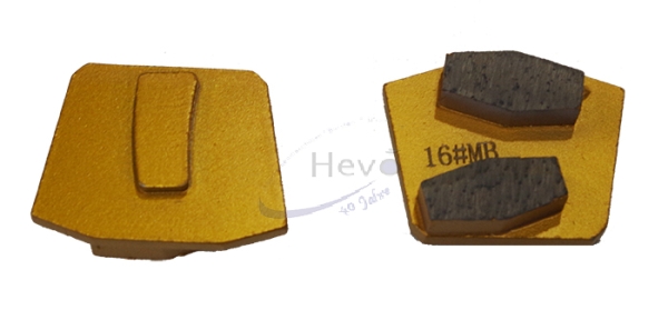 Metal diamond abrasive segment Klindex - Grain 6 - Grain 300