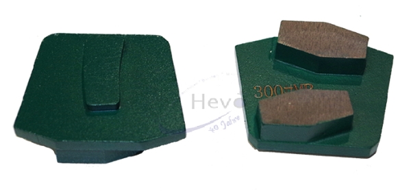 Metal diamond abrasive segment Klindex - Grain 6 - Grain 300