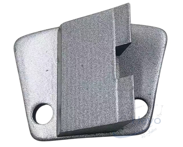 Metal diamond abrasive segment 3 holes 9 mm - Grain 16 - Grain 100