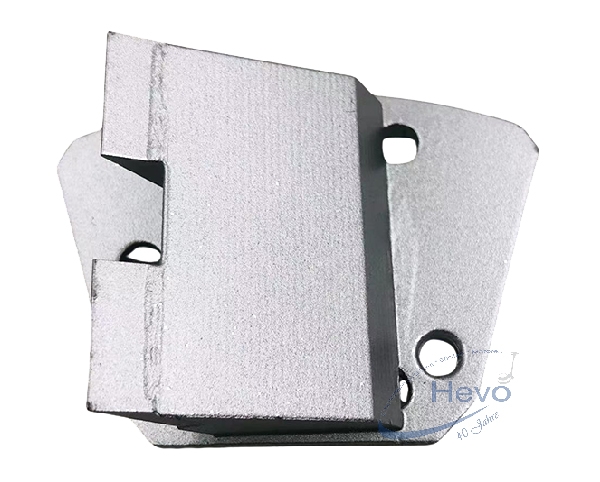 Metal diamond abrasive segment 3 holes M6 - Grain 16 - Grain 100