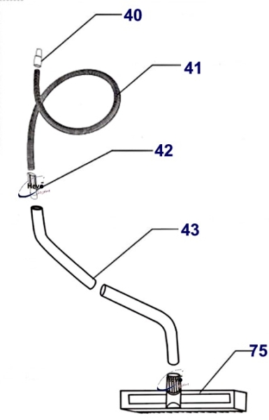 Nr. 75 Saugdüse Trocken Ø 38 mm Hevo-Pro-Line® CT 80-2K