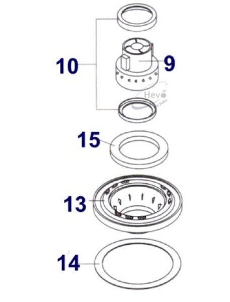 Nr. 9 Vacuum motor Hevo-Pro-Line® CB 300