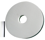 15" Hevo-Pro-Line® New-Melamin-Magic-Pad weiß 381 x 90 mm Ø